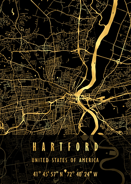 HARTFORD MAP USA