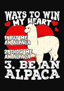 Alpaca Animal Lover Design