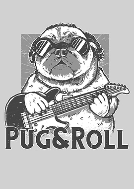 Pug Rock and roll uk ace