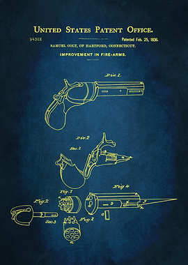 30 First Colt Firearm Pat