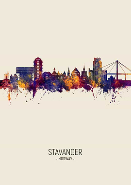 Stavanger Skyline Norway