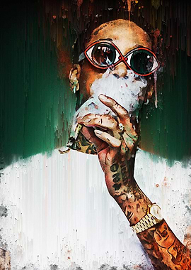 Wiz Khalifa smoker