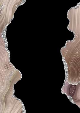 Taupe Silver Glitter Ag 02