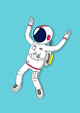 Astronaut Pastel