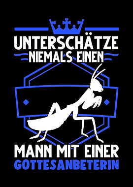 Gottesanbeterin Mann