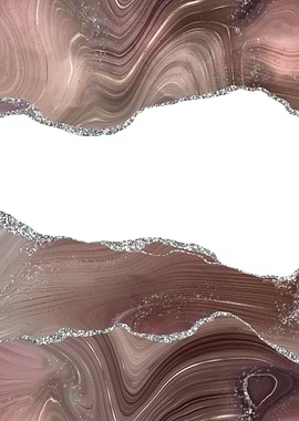 Taupe Silver Glitter Ag 08