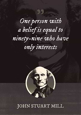 One person with a belief