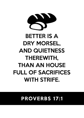 Proverbs 17 1