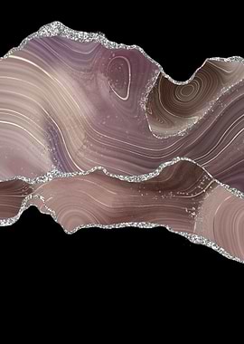 Taupe Silver Glitter Ag 04