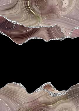 Taupe Silver Glitter Ag 03