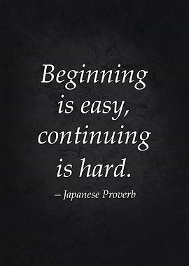 Beginning vs Continuing