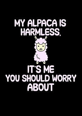 My alpaca is harmless