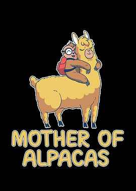 Mother of alpacas