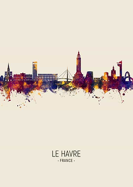 Le Havre Skyline France