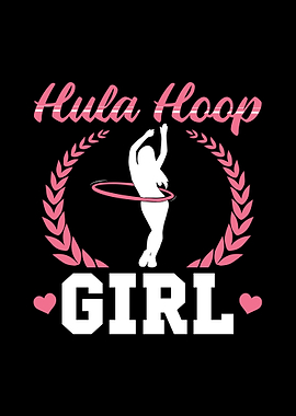 Hula Hoop Girl Hooping