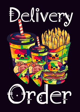 food delicious popart