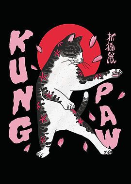 Edo Kung fu black cat
