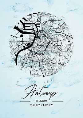 Antwerp Alpha Watercolor