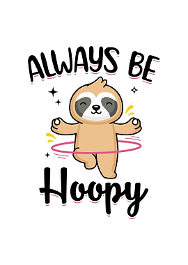 Hula hoop Cute Sloth Gift