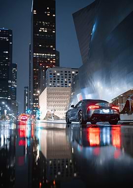 Toyota supra city DRAWING