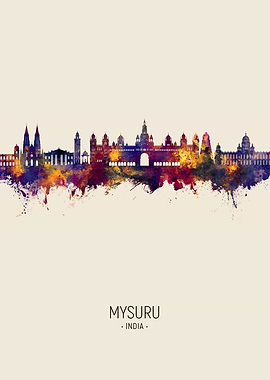 Mysuru Skyline India
