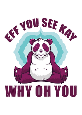 Yoga Panda EFF You See Kay