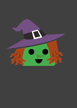 Sweet witch Halloween