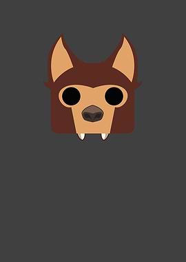 Sweet werewolf Halloween