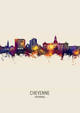 Cheyenne Skyline Wyoming