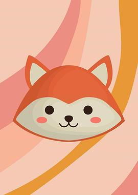 Cute Fox Illustration