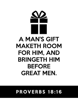 Proverbs 18 16