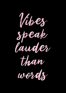 Good Vibes Speak Lauder