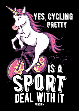Yes cycling pretty is a s