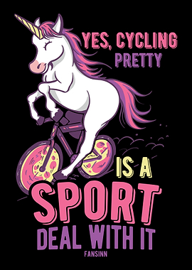 Yes cycling pretty is a s