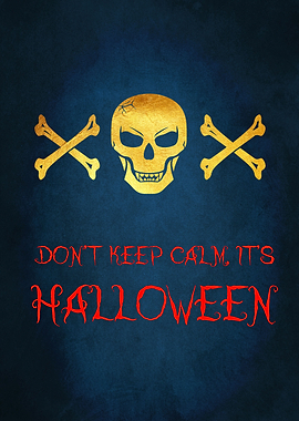 20 Dont keep calm skull