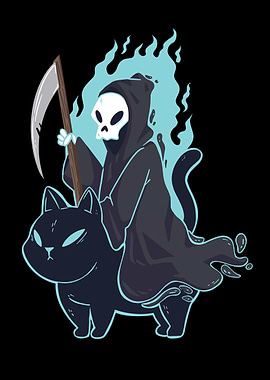 Reaper scythe cat