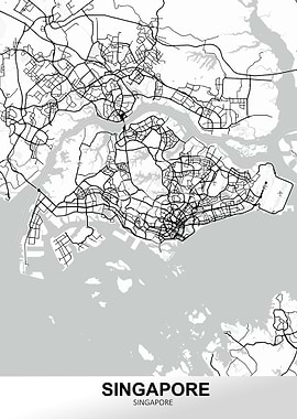 Singapore City Map