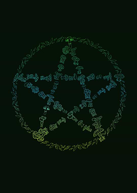 Cottagecore Pentagram