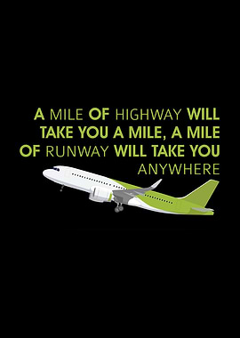 A mile of highway will