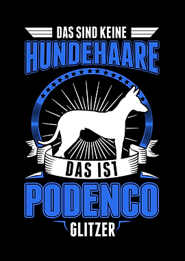 Podenco Canario Glitzer