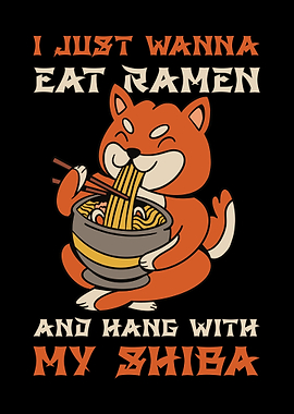 Shiba Inu Ramen Bowl