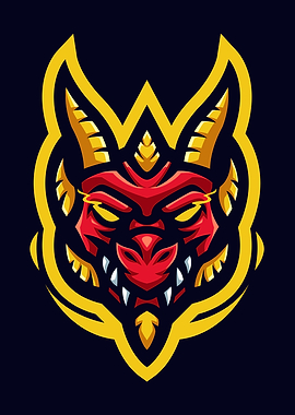 Red Dragon Illustration