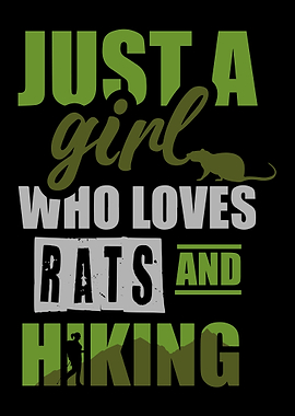Rat Girl Hiking