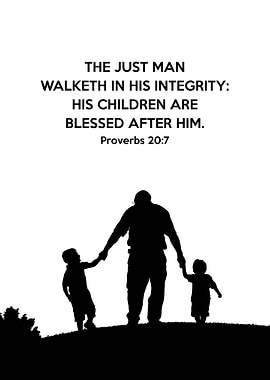 Proverbs 20 7