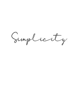 Simplicity Word