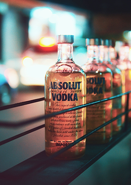 Swedish Absolut Vodka