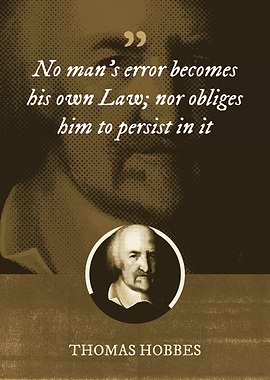 No mans error becomes his