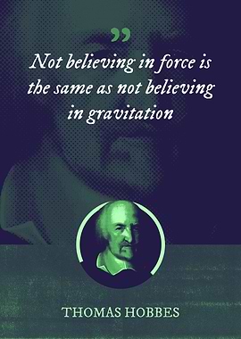 Not believing in force is