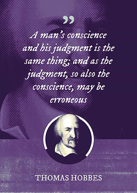 A mans conscience and his