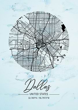 Dallas Alpha Watercolor